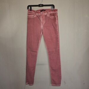 JOE'S JEANS Tie Dye Rose -Skinny- Cropped Jeans Size 31 Made USA
